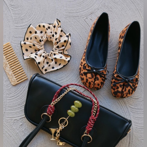 Leopard Split Toe Ballet Shoe - Picture 7 of 8